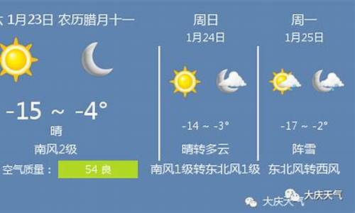 大庆天气预报40天_大庆天气预报40天准确率